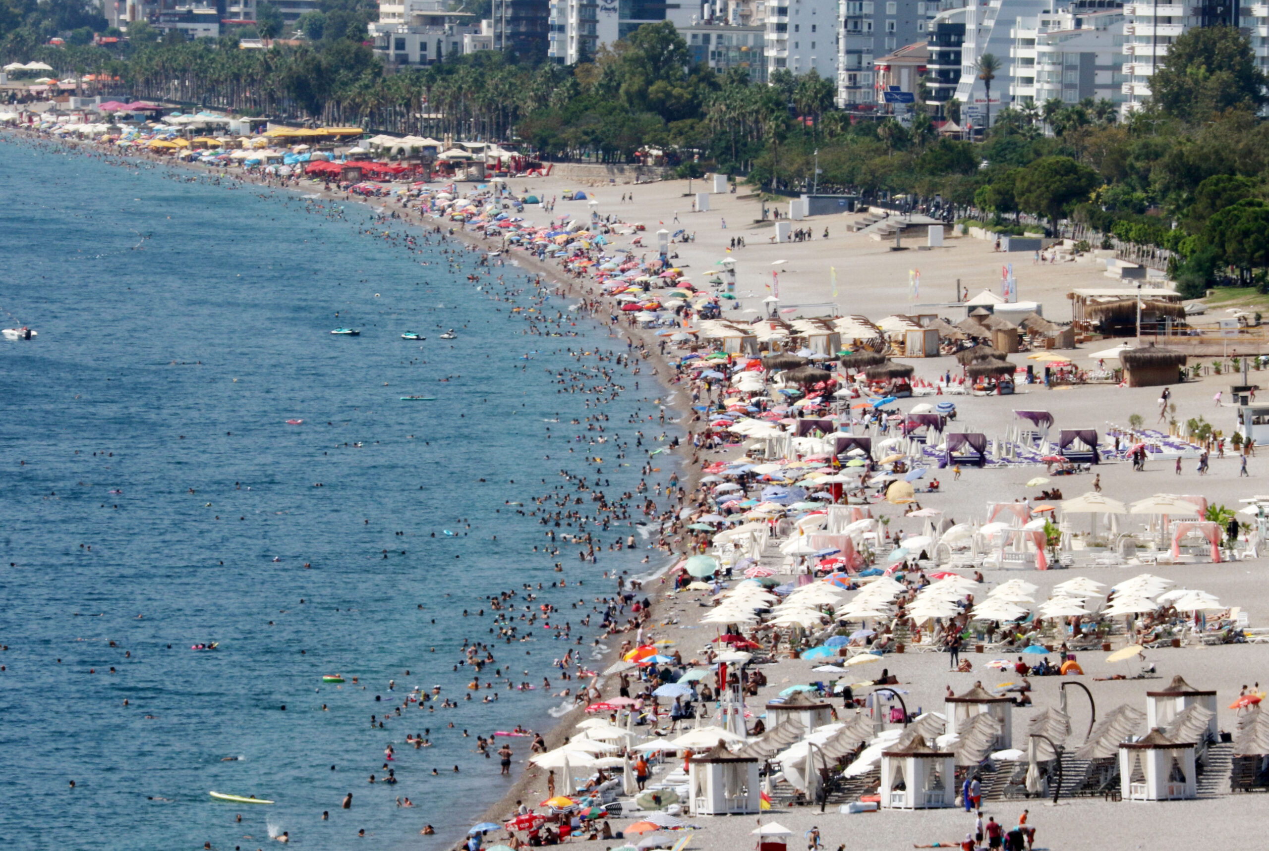 türkiye yi 8 ayda 36 milyondan fazla turist ziyaret etti turizm